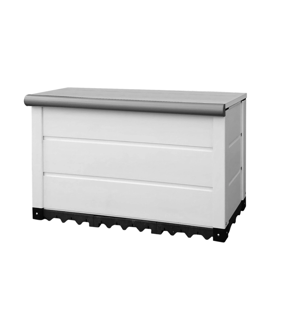 Baule da esterno "storage box urban 150", 82,5x48x56 cm - garofalo