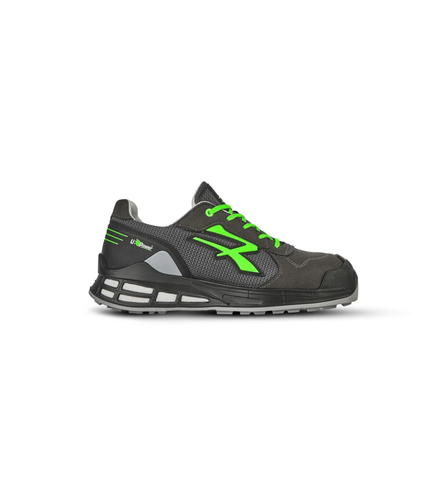 Scarpa antinfortunistica "egon" colore verde, tg 41 - u-power