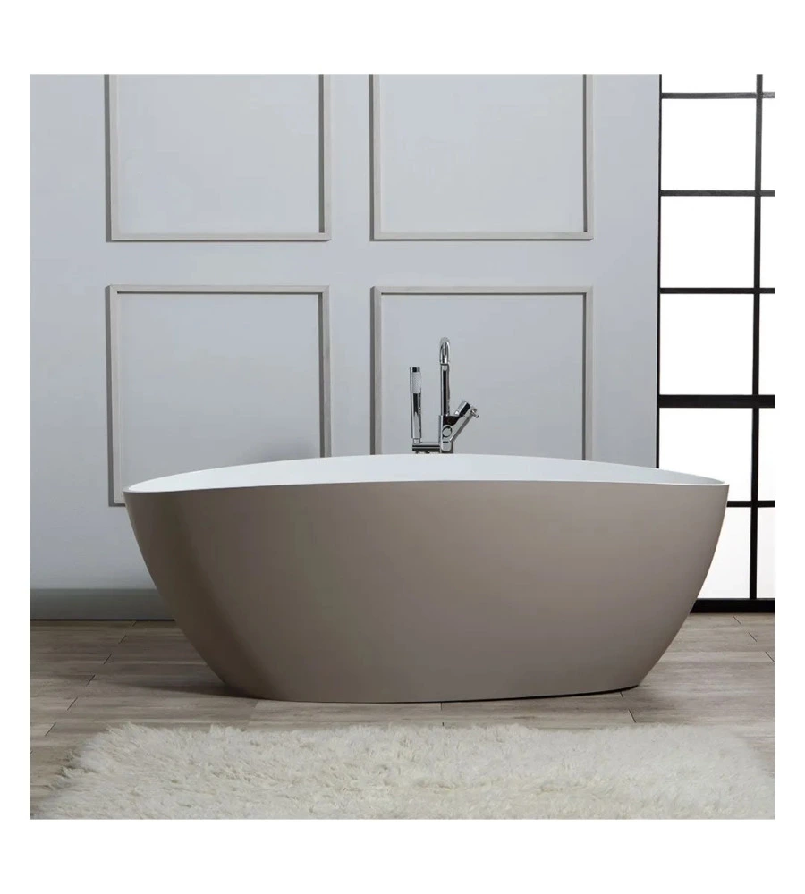 Vasca da bagno "maggiore" beige, 157x71x56 cm