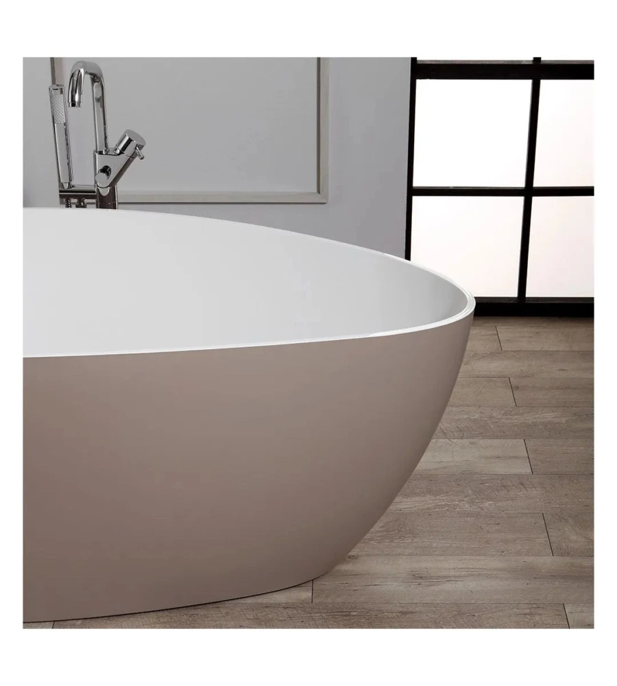 Vasca da bagno "maggiore" beige, 157x71x56 cm