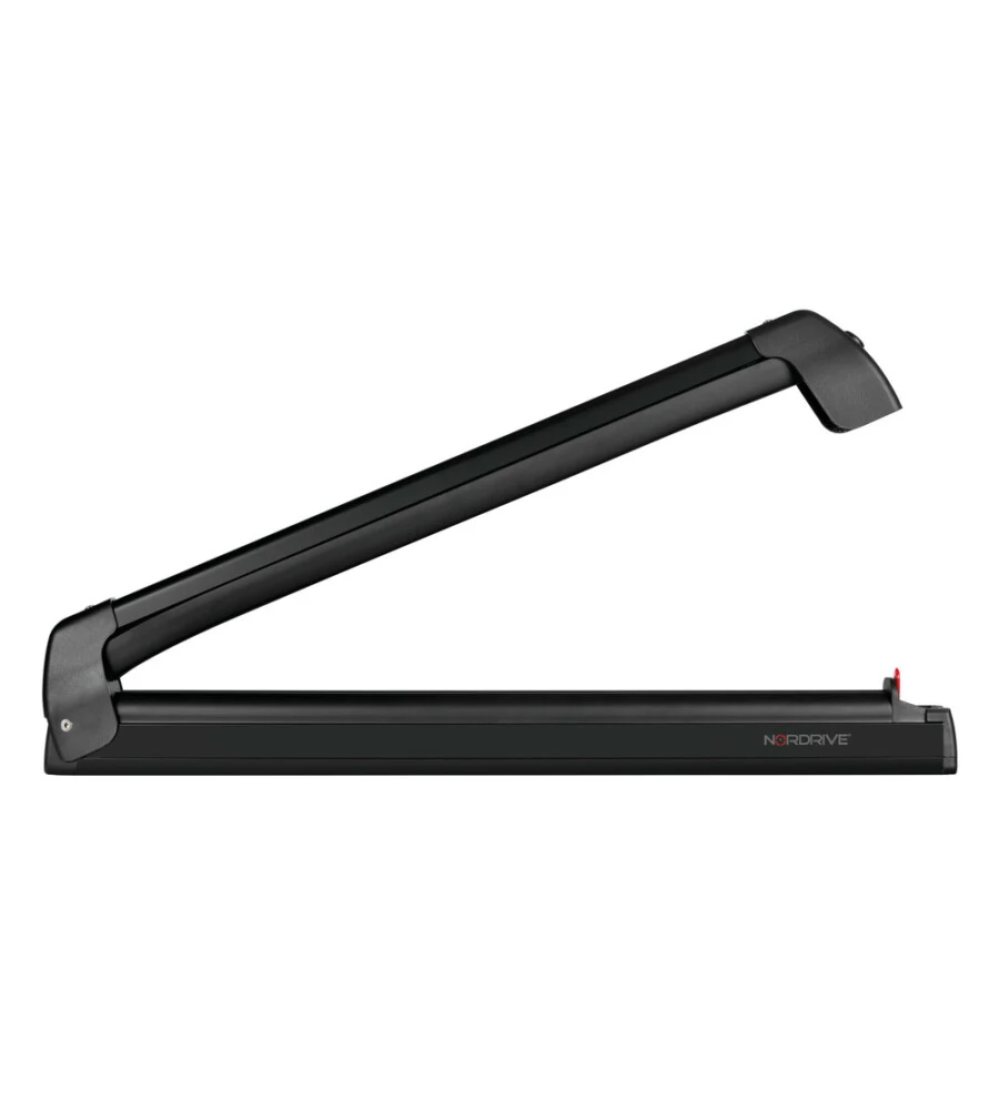 Barre portasci in alluminio "pro sliders ps-60" colore nero - n40001