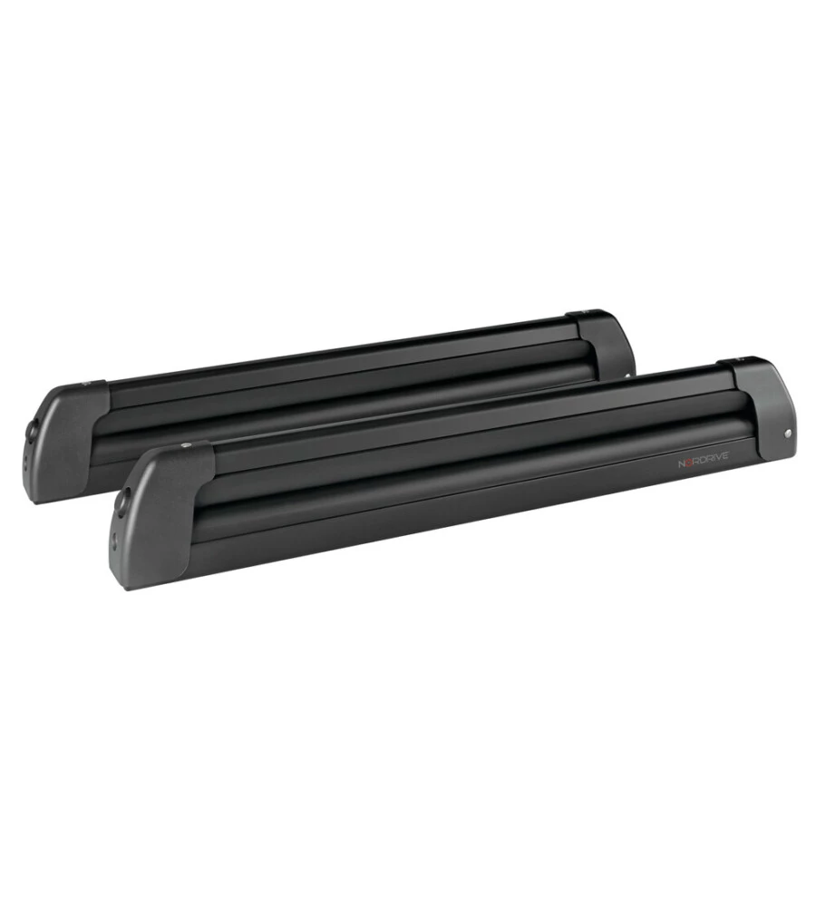 Barre portasci in alluminio "nordic-king nk-60" color nero - n40013