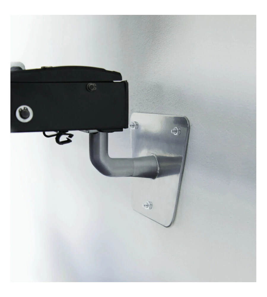 Supprto universale per portabiciclette posteriori a gancio traino con fissaggio a muro o soffitto - n50950