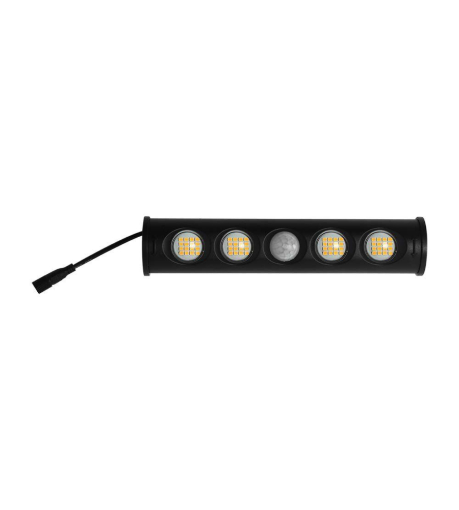 Lampada led da giardino con pannello solare, 8 w 4000 k