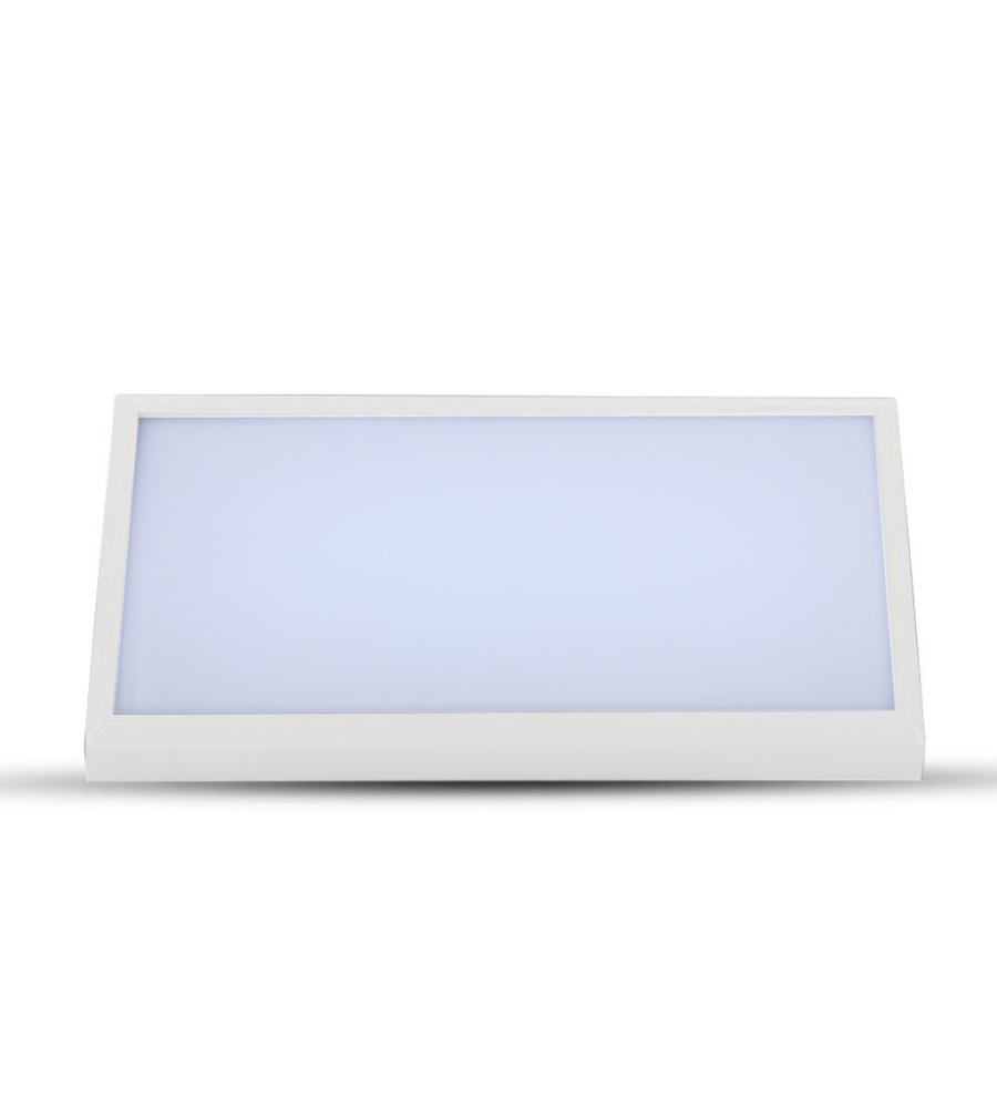 Lampada led da esterno a muro angolare bianco, 20 w 3000 k