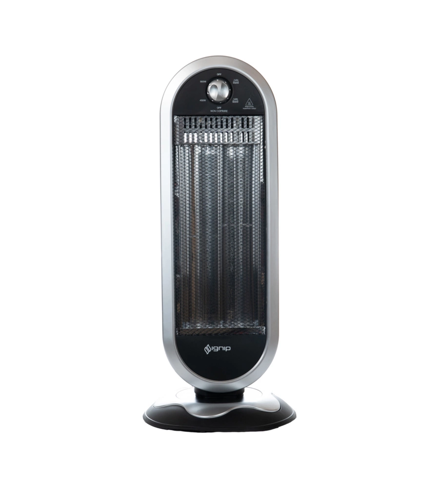 Stufa al carbonio oscillante ignip, 900 w