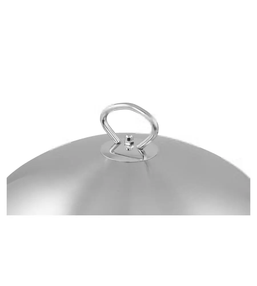 Campana per placha e barbecue in acciaio inox, diametro 32 cm - campingaz