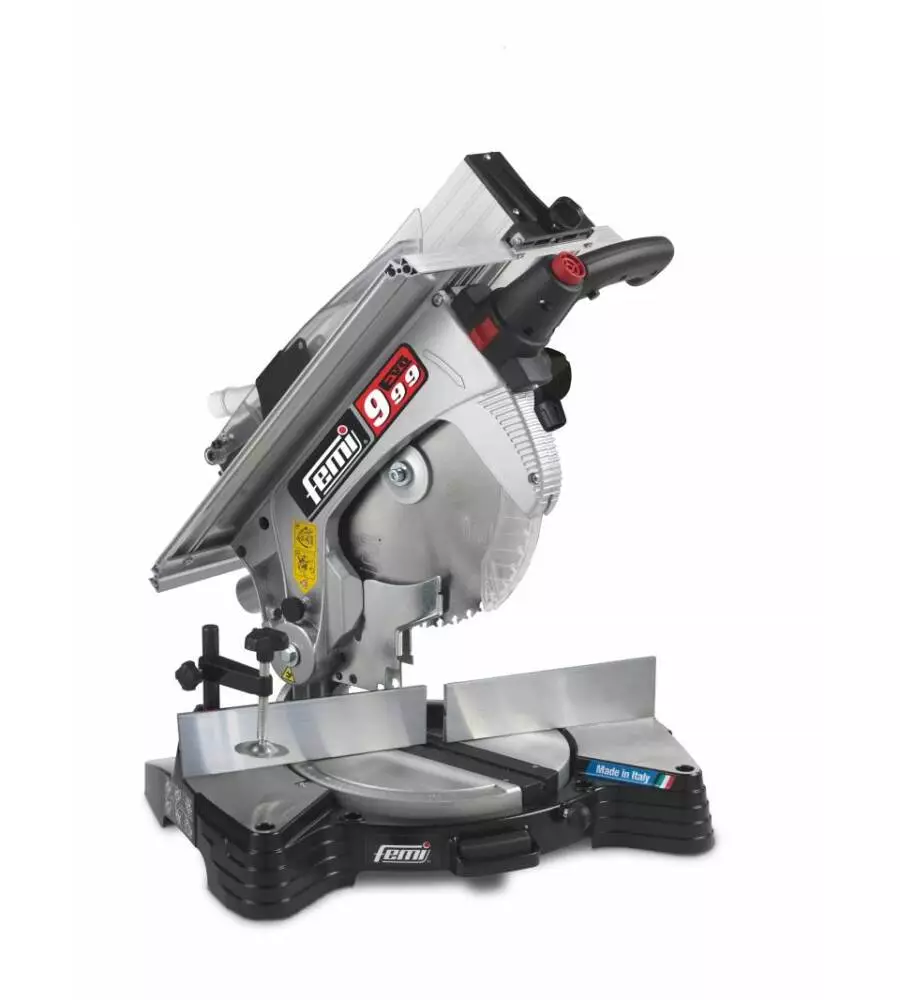 Troncatrice per legno e alluminio "999 evo" con diametro lama 305, 1700 w - femi