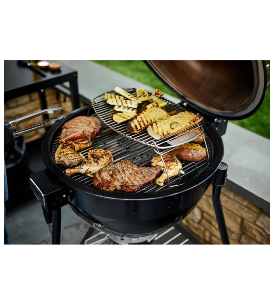 Barbecue a carbone weber "summit kamado e6" con griglia 61 cm