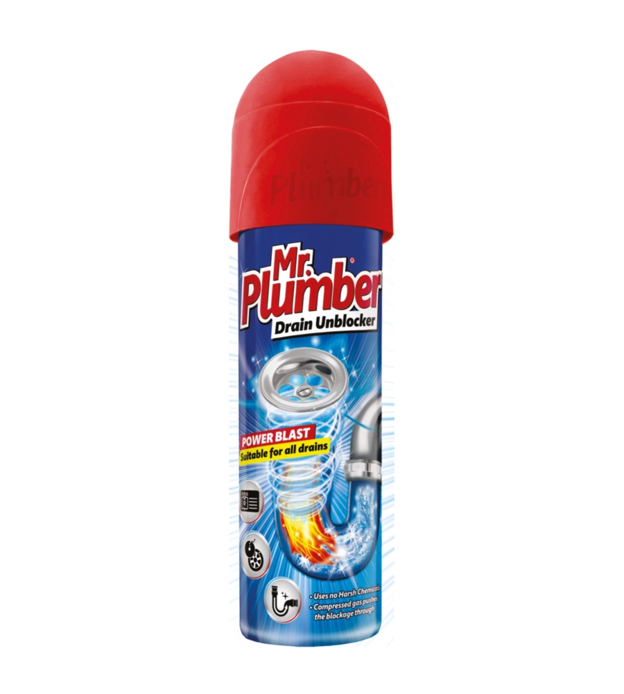 Sturatubo spray idro bric "mr plumber", 180 ml