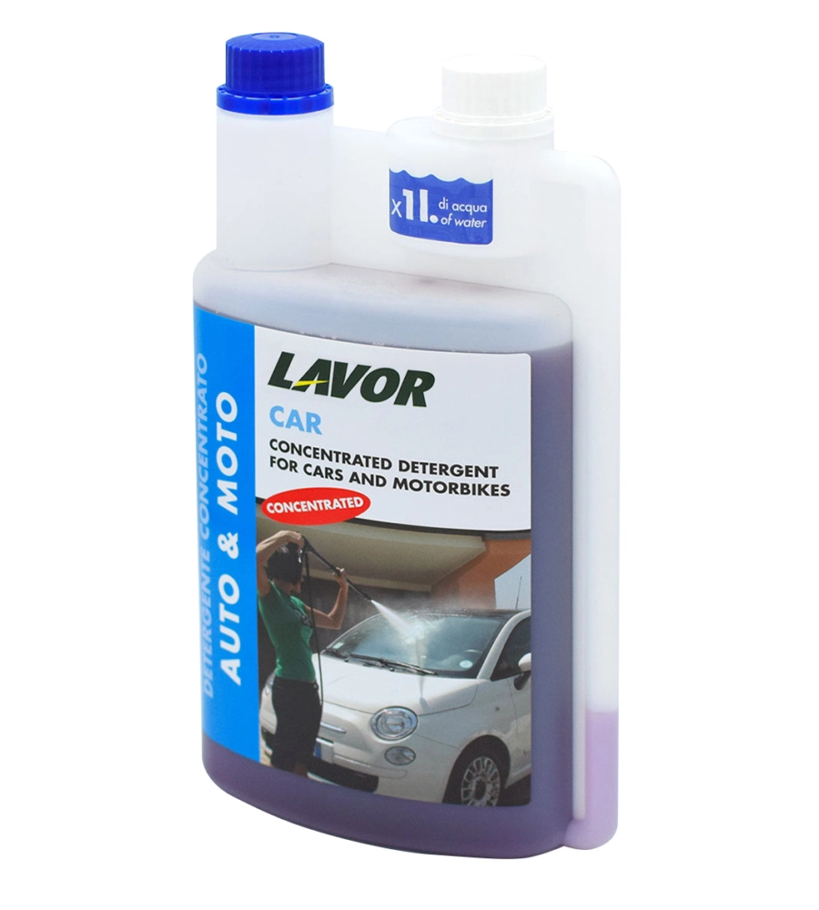 Detergente per idropulitrice lavorwash "car" auto e moto 1 lt