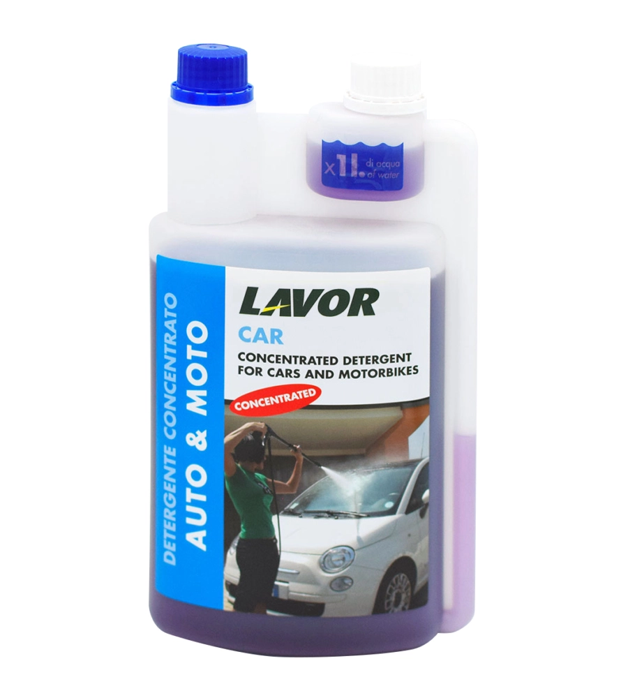 Detergente per idropulitrice lavorwash "car" auto e moto 1 lt