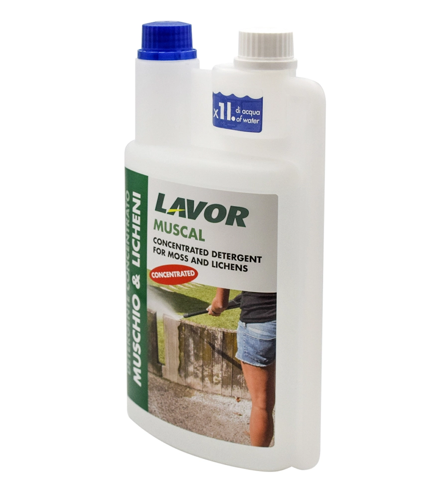 Detergente per idropulitrice lavorwash "muscal" muschio e muffe 1 lt