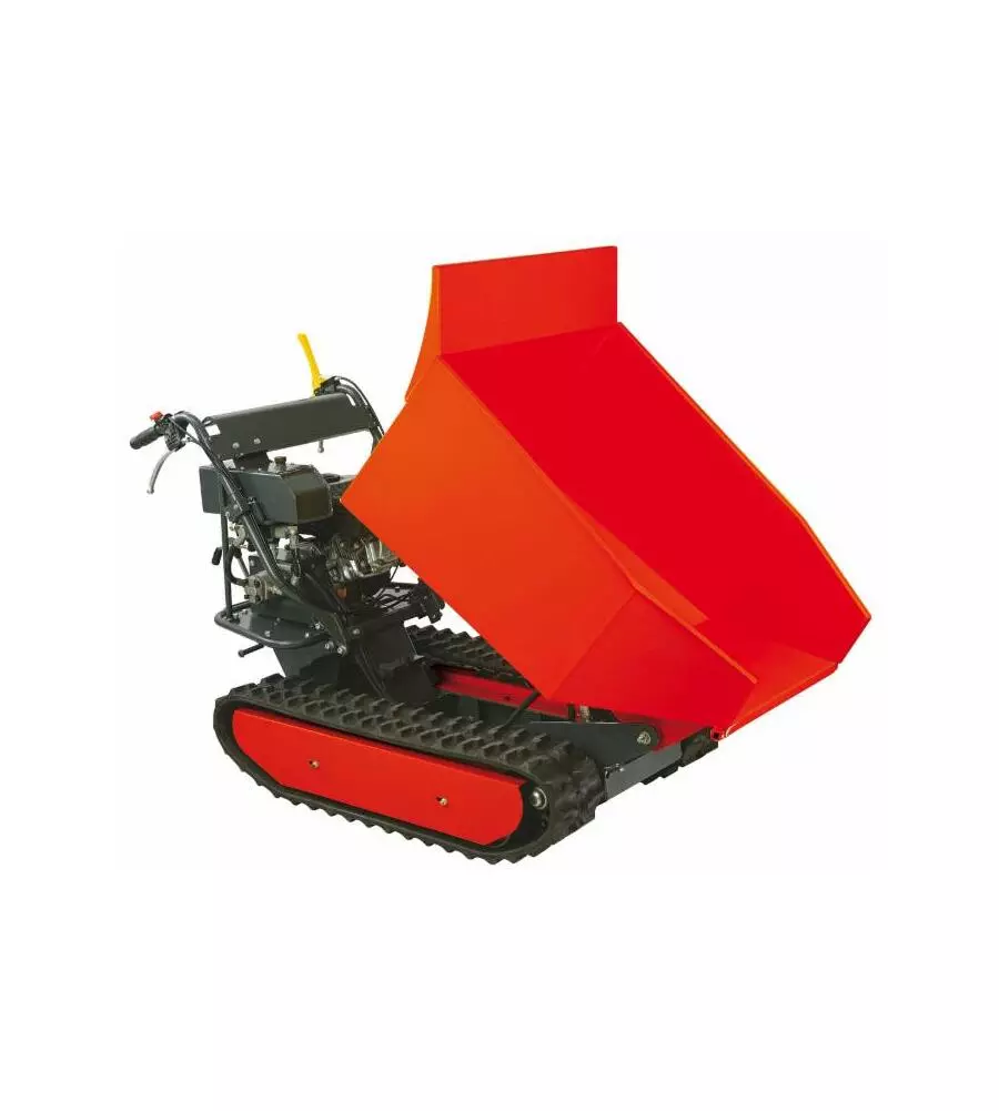 Motocarriola cingolata ama "dumper tag500td" 4t 270 cc portata 500 kg