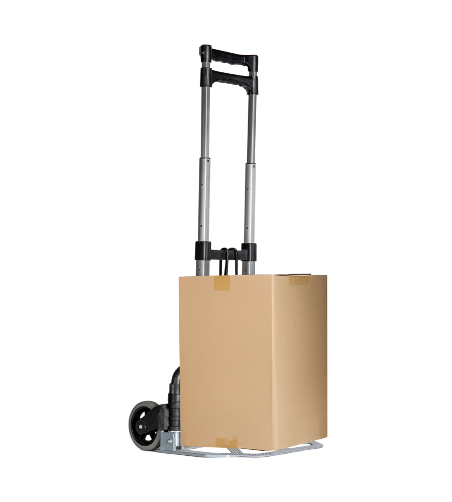 Carrello multiuso pieghevole in alluminio con portata 80 kg