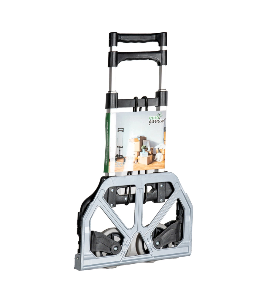 Carrello multiuso pieghevole in alluminio con portata 80 kg