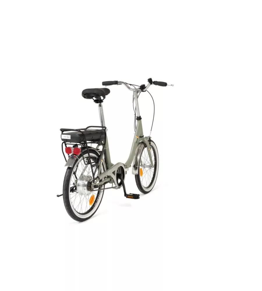 Bici elettrica pieghevole i-bike "fold green" 20" 20 km verde