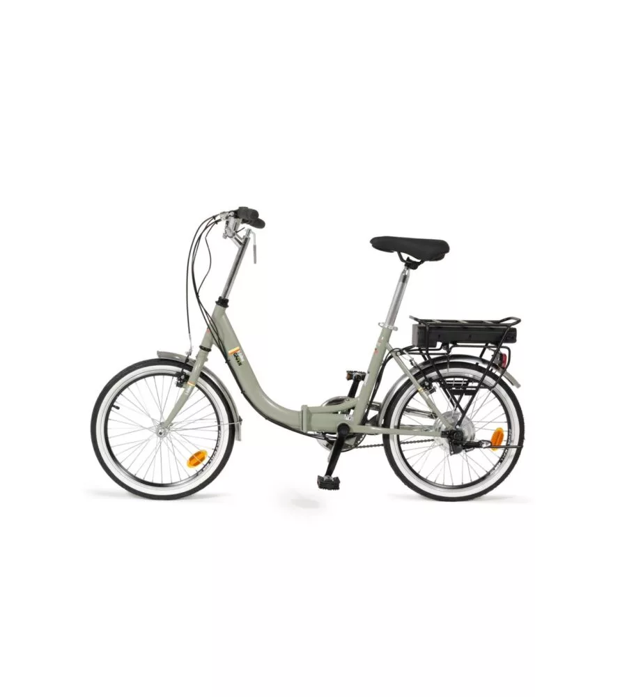 Bici elettrica pieghevole i-bike "fold green" 20" 20 km verde