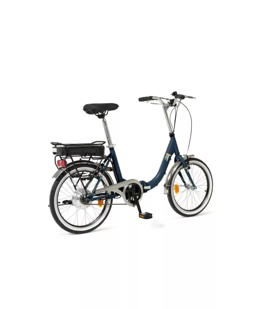 Bici elettrica pieghevole i-bike "fold green" 20" 20 km verde