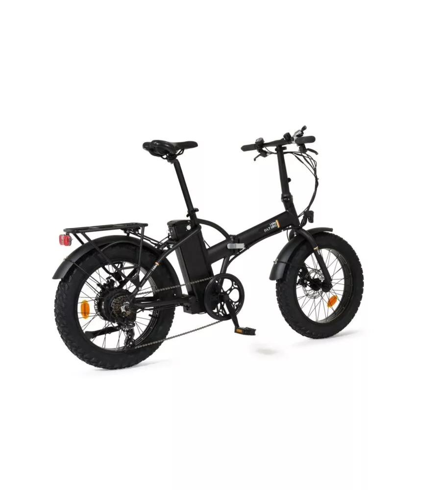 Bici elettrica pieghevole i-bike "fat kong" 20" 40 km nera