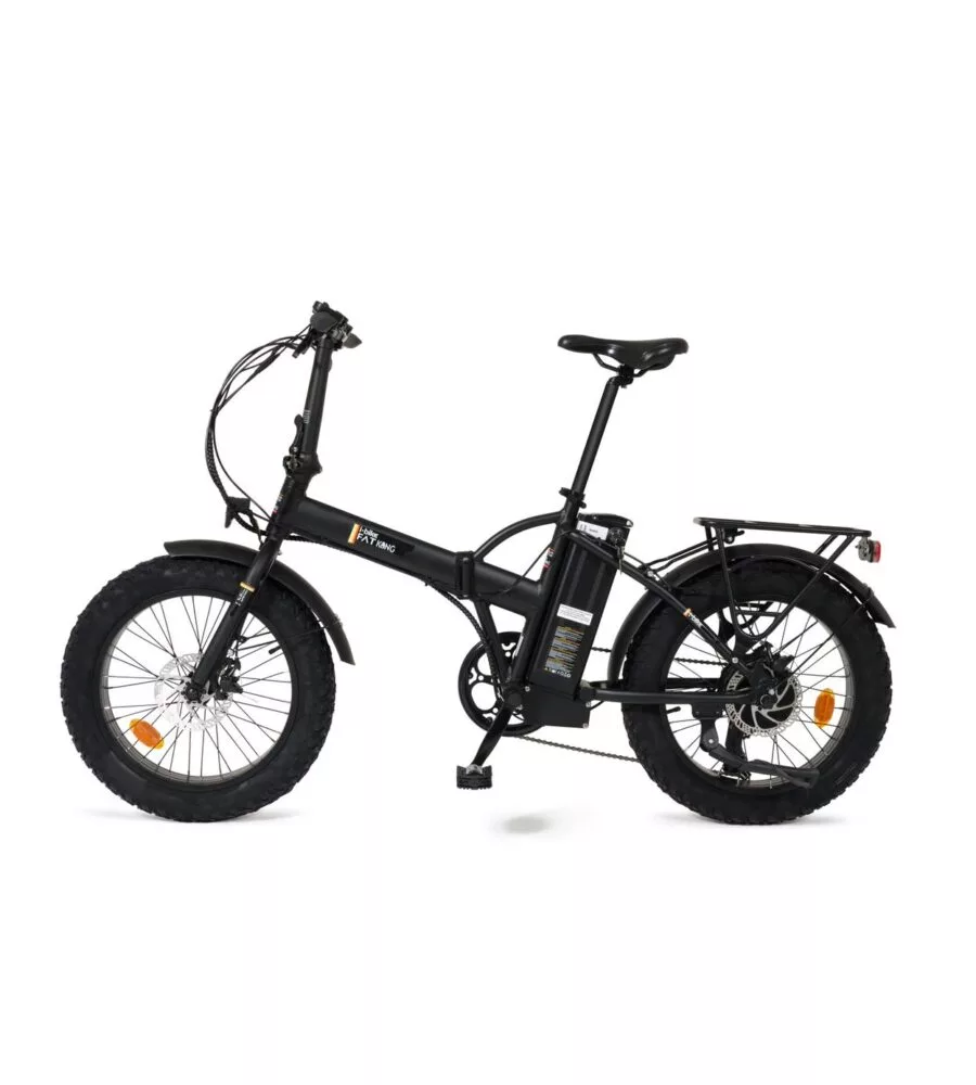 Bici elettrica pieghevole i-bike "fat kong" 20" 40 km nera