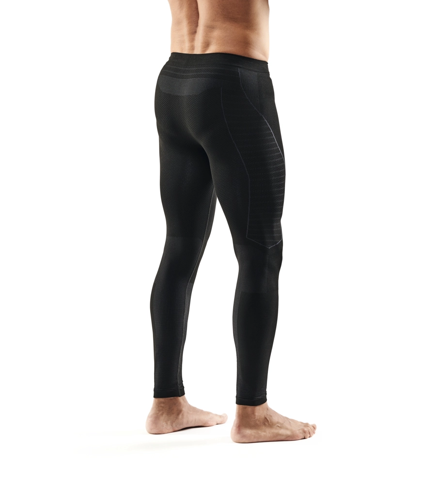 1 pezzo leggins tecnico "wrk303" nero, tg l/xl - wrk