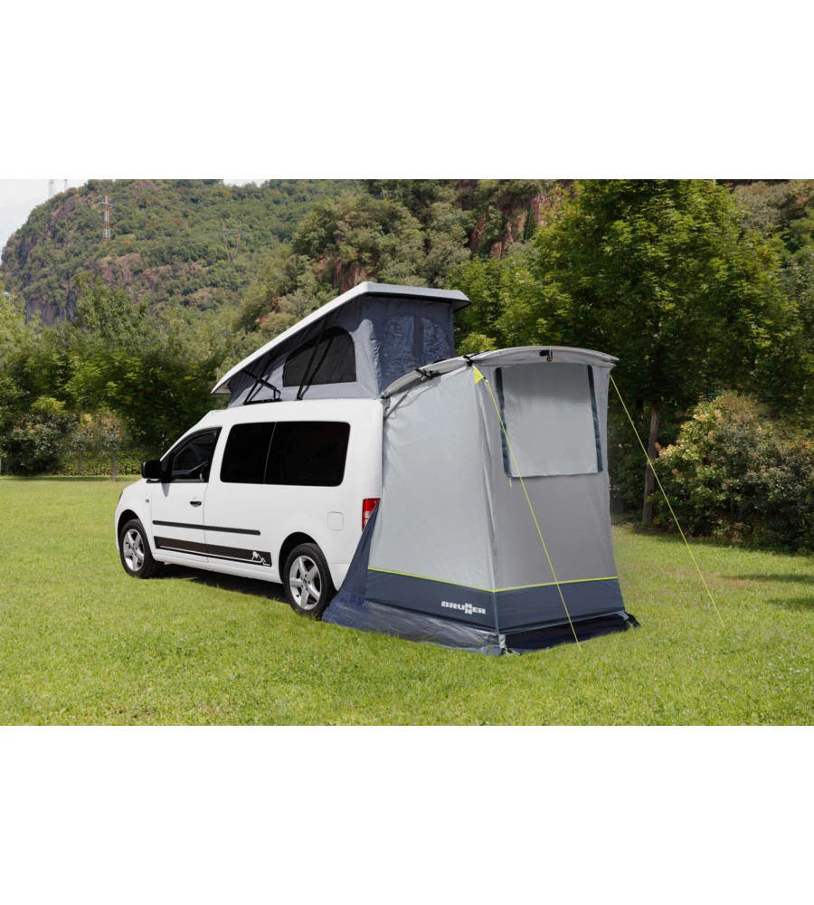 Tenda da campeggio per van posteriore brunner "pilote caddy 4" 135x135x170/200 cm