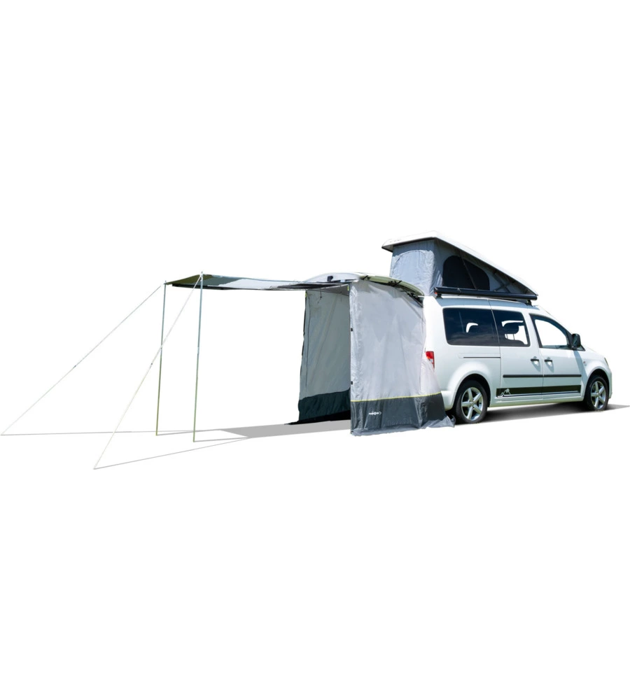 Tenda da campeggio per van posteriore brunner "pilote caddy 4" 135x135x170/200 cm