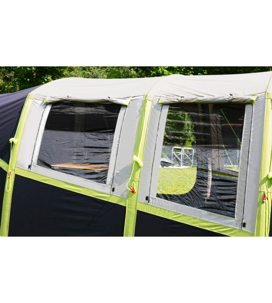 Tenda da campeggio brunner "pure 4" 4 persone 630x310x210 cm