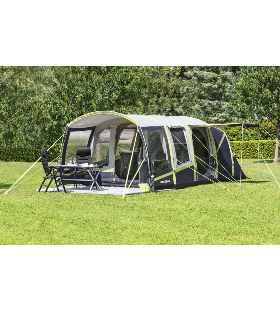 Tenda da campeggio brunner "pure 4" 4 persone 630x310x210 cm