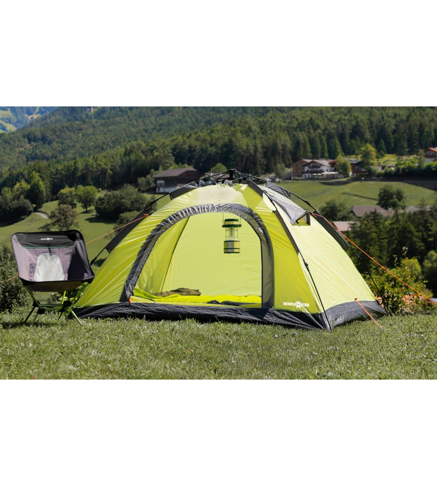 Tenda da campeggio brunner "strato 2 automatic" 2 persone 210x140x105 cm