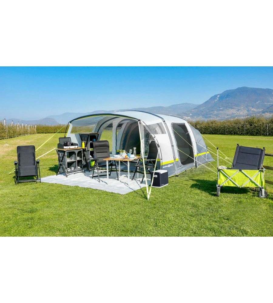 Tenda da campeggio brunner "paraiso 5 airtech" 6 persone 350x215x195 cm