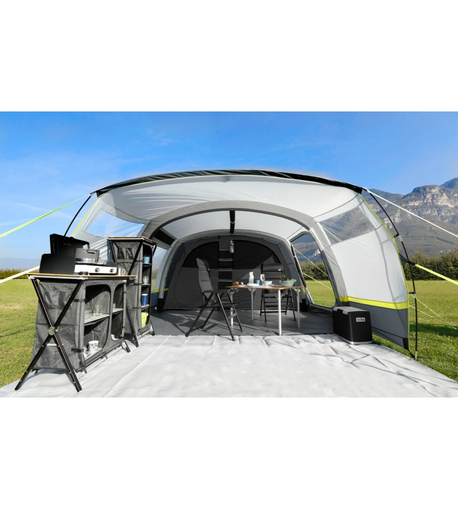 Tenda da campeggio brunner "paraiso 5 airtech" 6 persone 350x215x195 cm