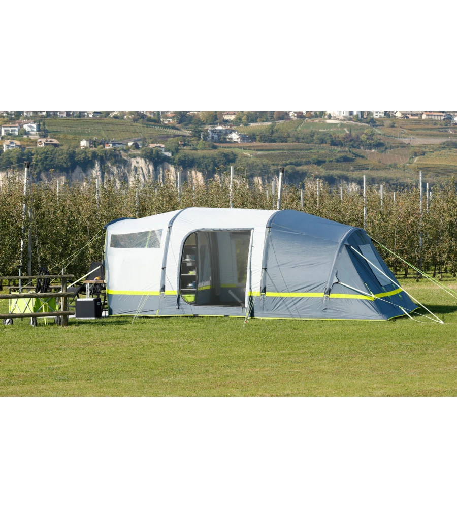 Tenda da campeggio brunner "paraiso 5 airtech" 6 persone 350x215x195 cm