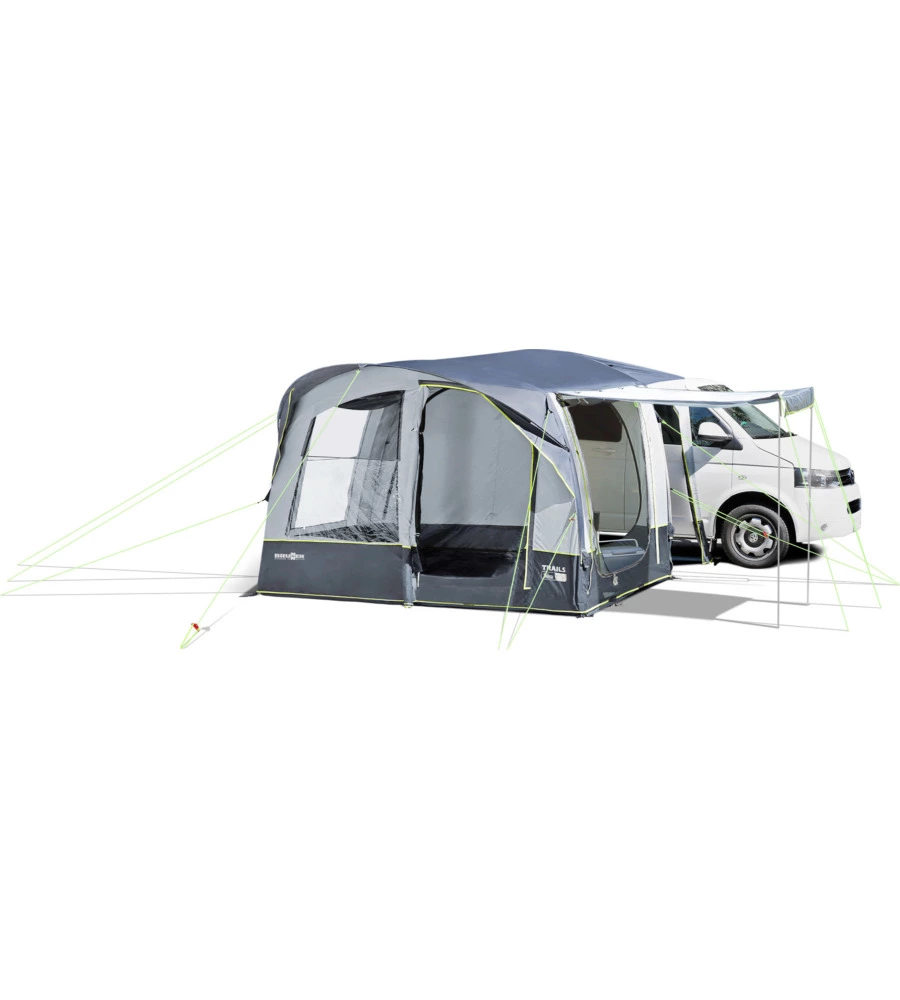 Tenda da campeggio per van brunner "trails lc airtech" 320x320x215 cm