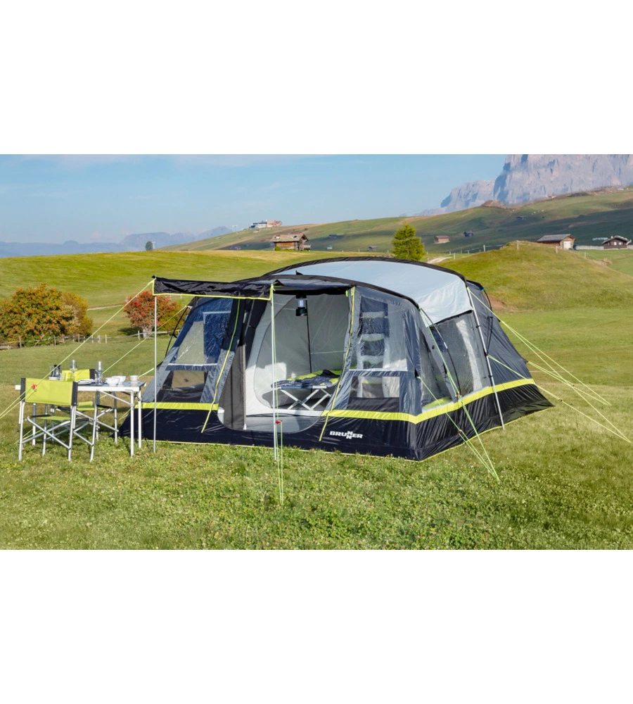 Tenda da campeggio brunner "kalynda 5" 5 persone 340x220x195 cm