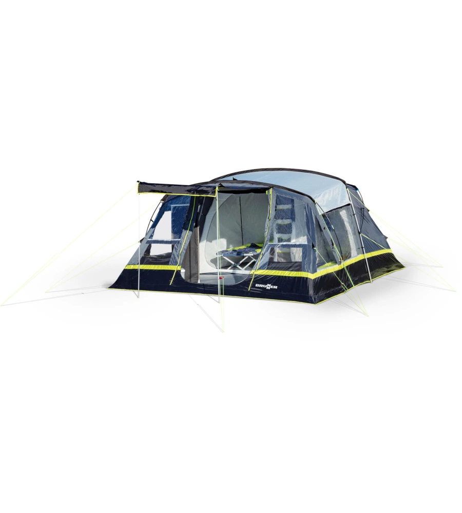 Tenda da campeggio brunner "kalynda 5" 5 persone 340x220x195 cm