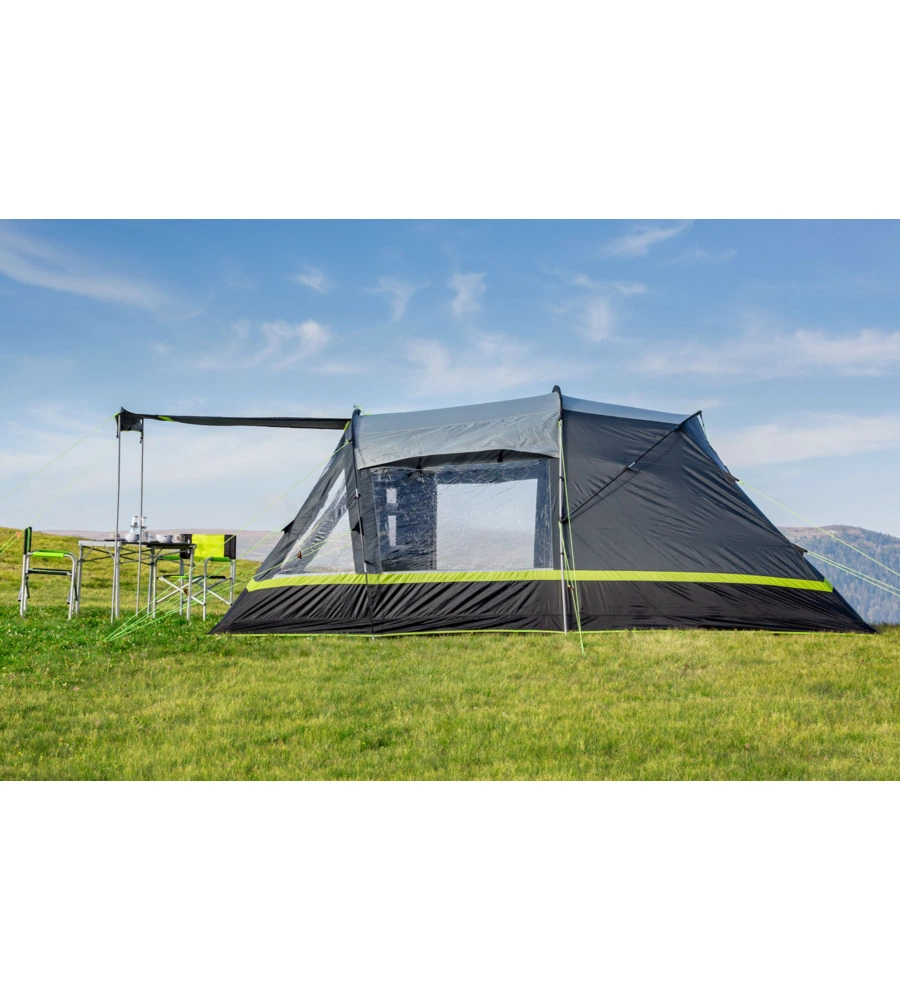 Tenda da campeggio brunner "kalynda 5" 5 persone 340x220x195 cm