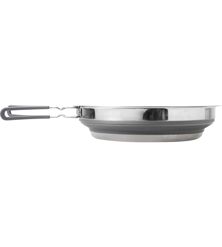 Padella da campeggio collassabile brunner "volcano fold-away" Ø24 cm in plastica e acciaio inox