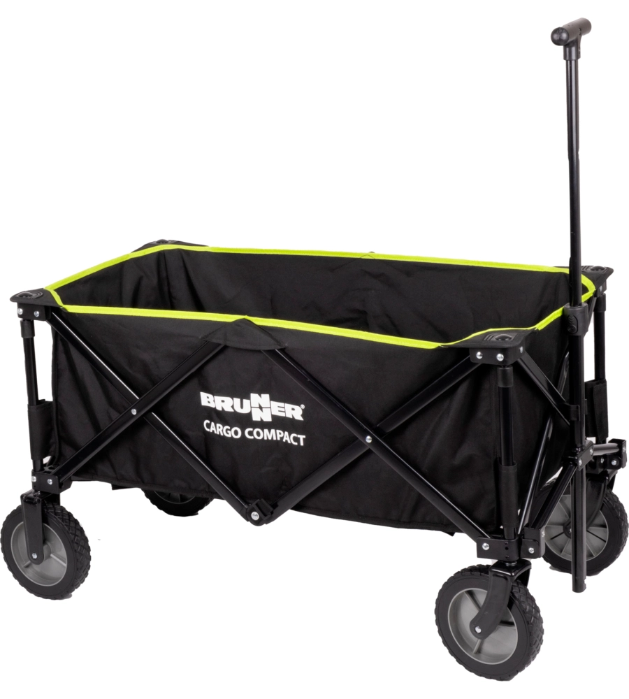 Carrello pieghevole da campeggio con ruote per sabbia e ghiaia brunner "cargo compact" 101x50x55 cm