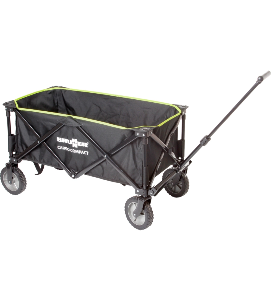 Carrello pieghevole da campeggio con ruote per sabbia e ghiaia brunner "cargo compact" 101x50x55 cm