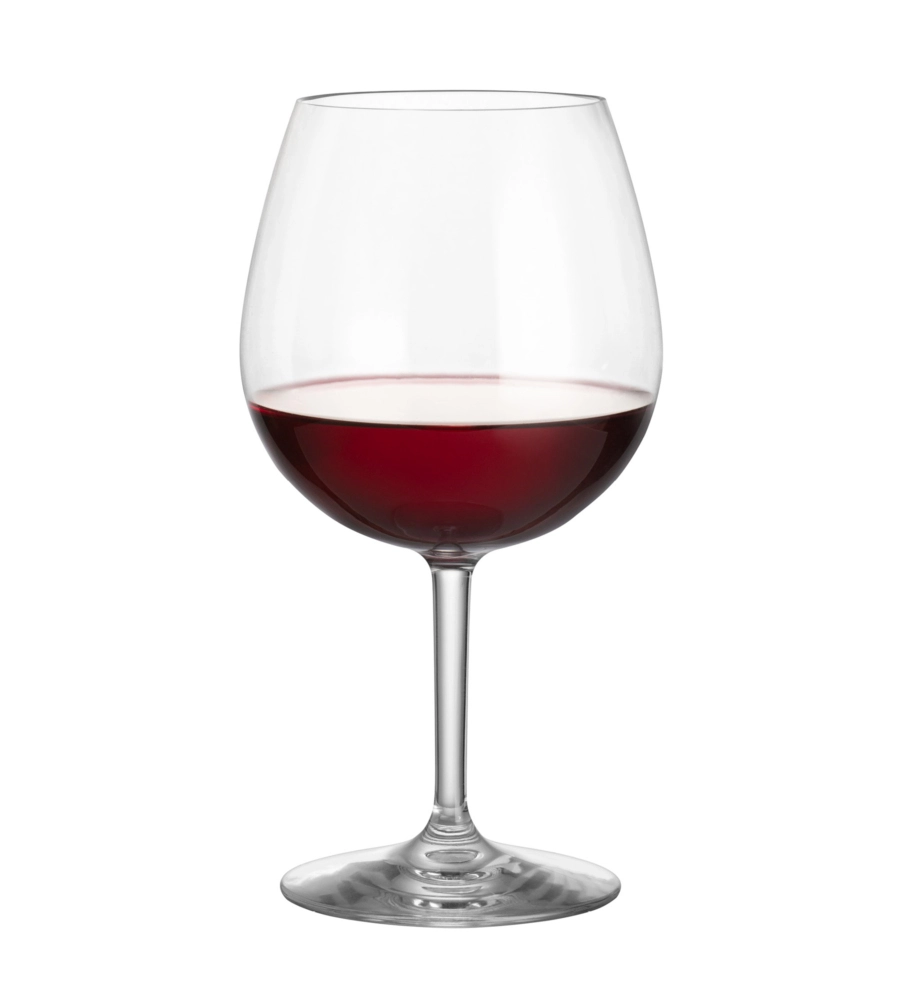 Set 2 bicchieri per vino brunner "r&w wineglass" in policarbonato 69 cl