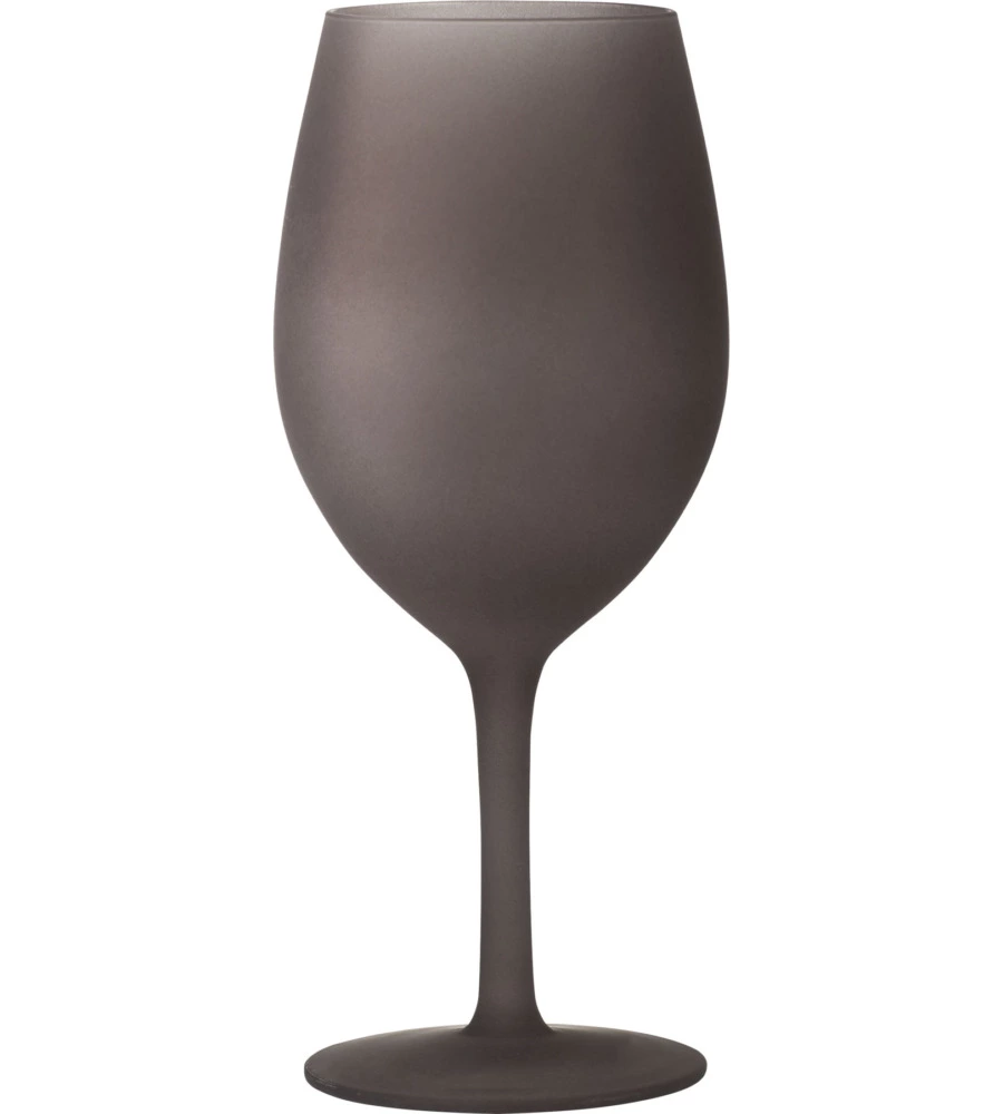 Set 2 bicchieri satinati per vino brunner "wineglass brownsatin" in policarbonato 60 cl