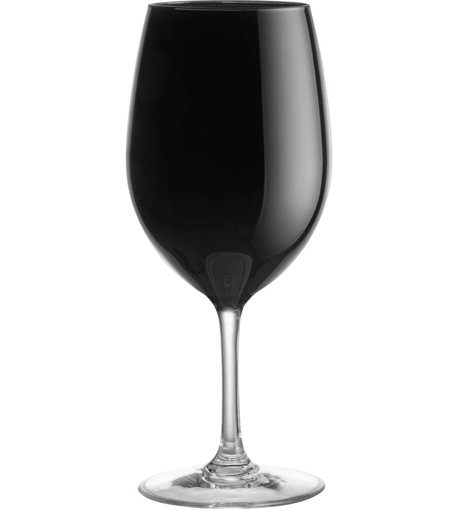 Set 2 wineglass thango black pc