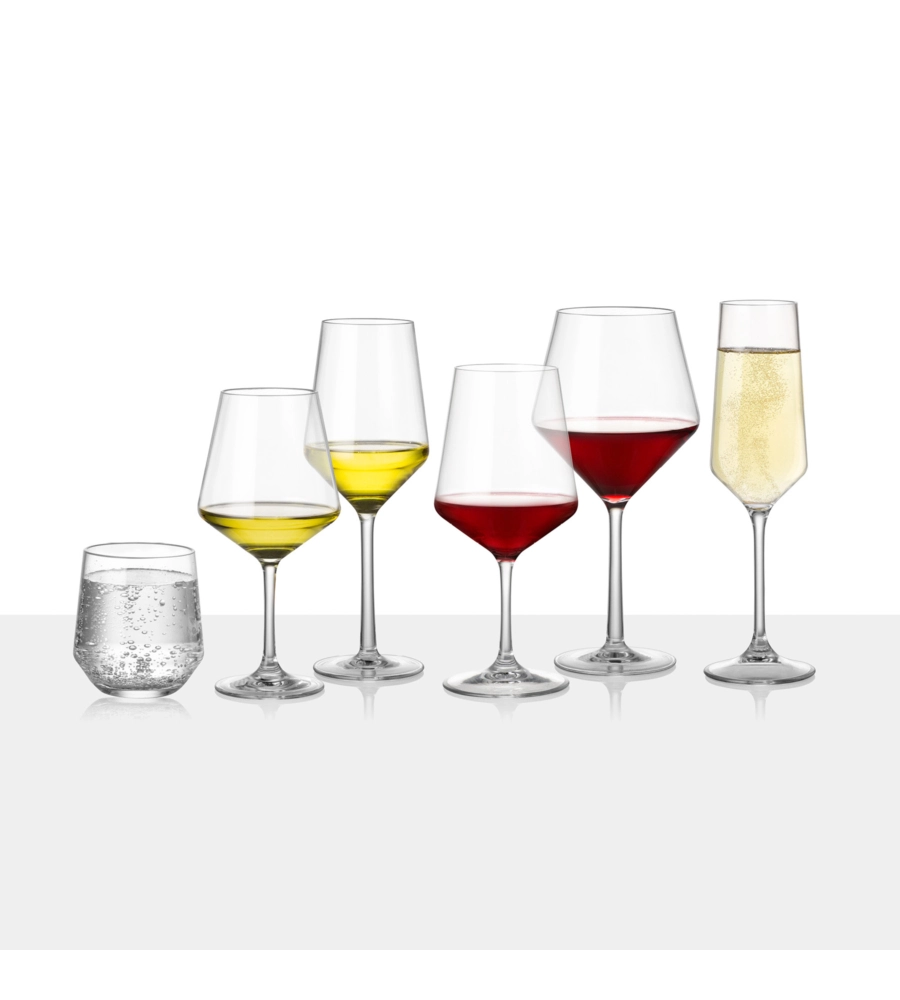 Set 2 bicchieri per vino brunner "r&w wineglass" in tritan 58 cl