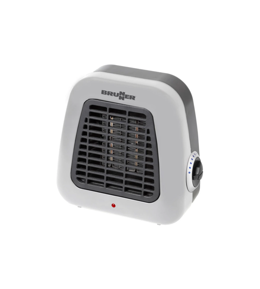 Termoventilatore elettrico da campeggio brunner "kero thermostat" 500 w