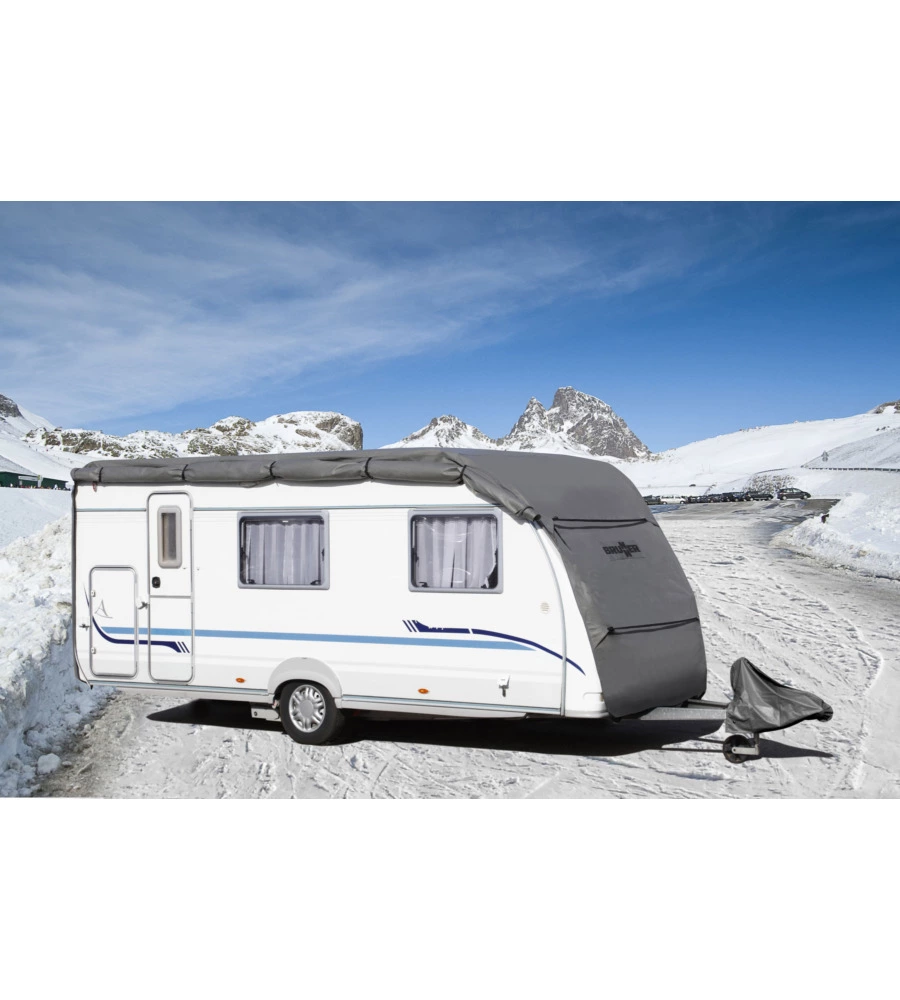 Copertura protettiva per caravan brunner "cover 6m" in tnt a 4 strati, 400-450 cm