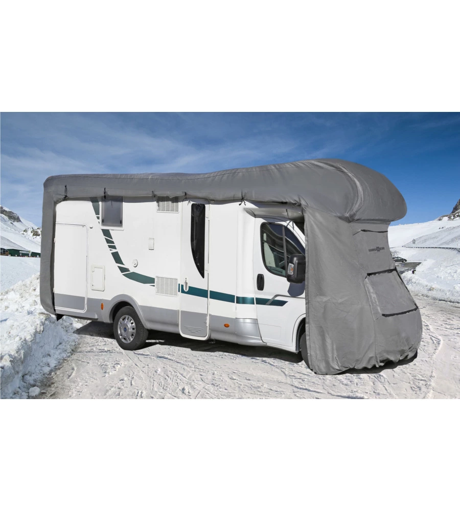 Copertura protettiva per camper brunner "cover 6m" in tnt a 4 strati, 500-550 cm