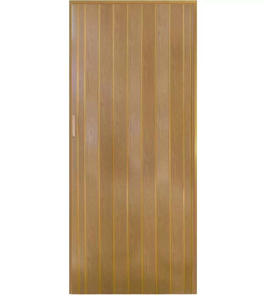 Porta a soffietto da interno colore noce, 82x214 cm