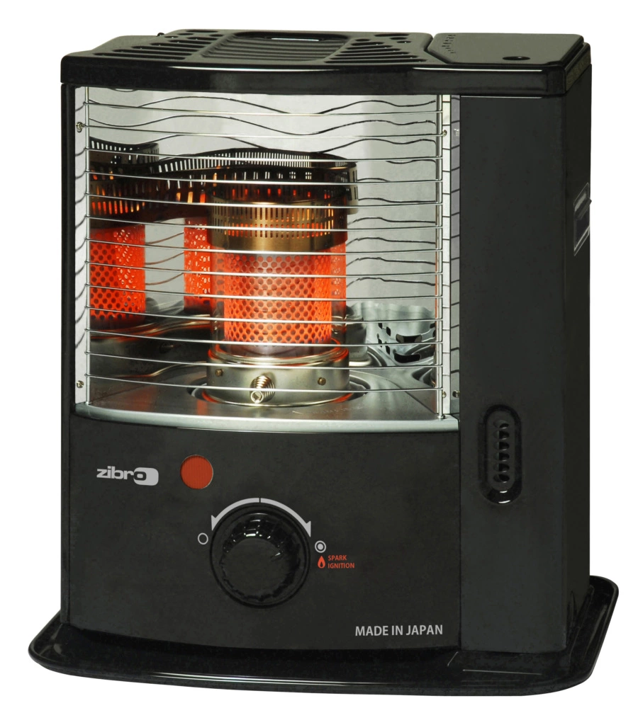 Stufa a combustibile liquido "zibro rs-122" nero 2,2 kw